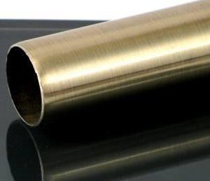 Карниз метал. труба гладкая D25-1.8 антик (20 шт/уп)