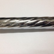 Карниз метал. труба фигурная D16-2.0 хром (20 шт/уп)